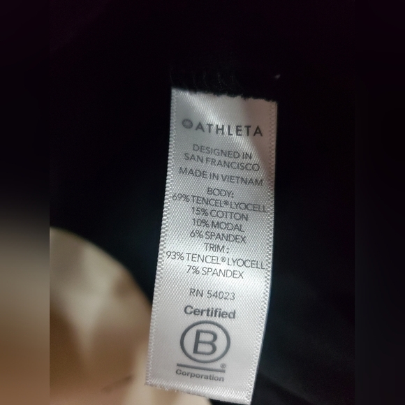 NWT Athleta Nirvana Side Tie Sweatshirt Size Medium - Picture 13 of 16